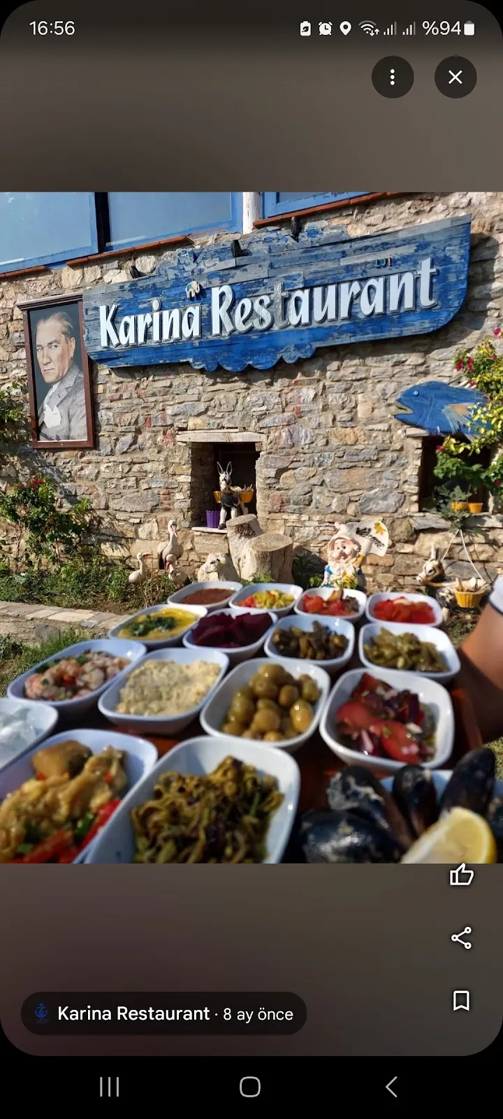 Karina Restaurant detay
